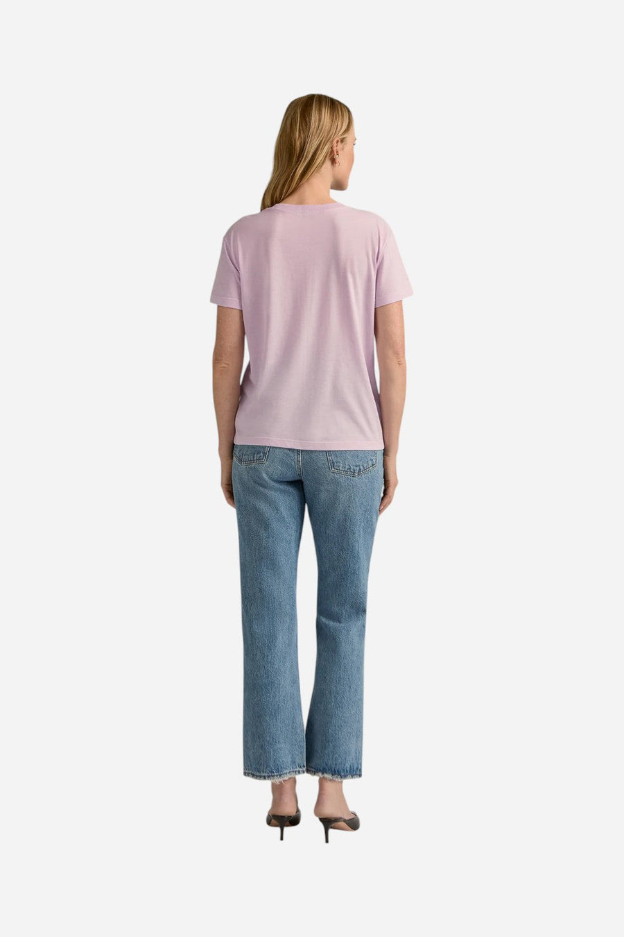 Favorite Daughter Tee in Wisteria Veneti – detail