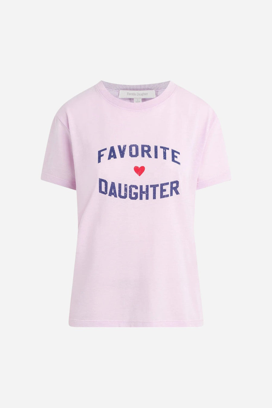 Favorite Daughter Tee in Wisteria Veneti – flat lay