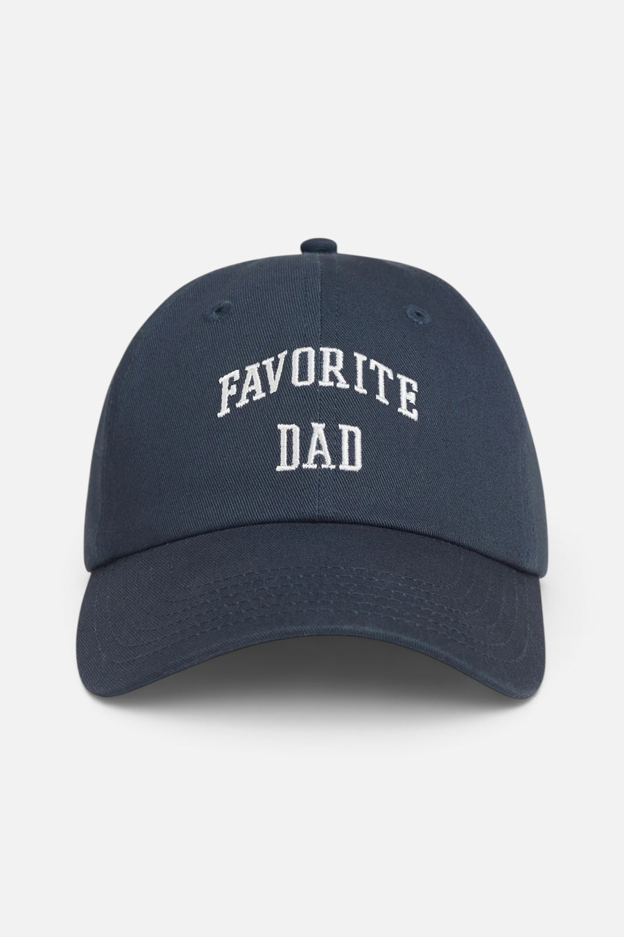 Favorite Daughter The Favorite Dad Baseball Cap in Navy – front view