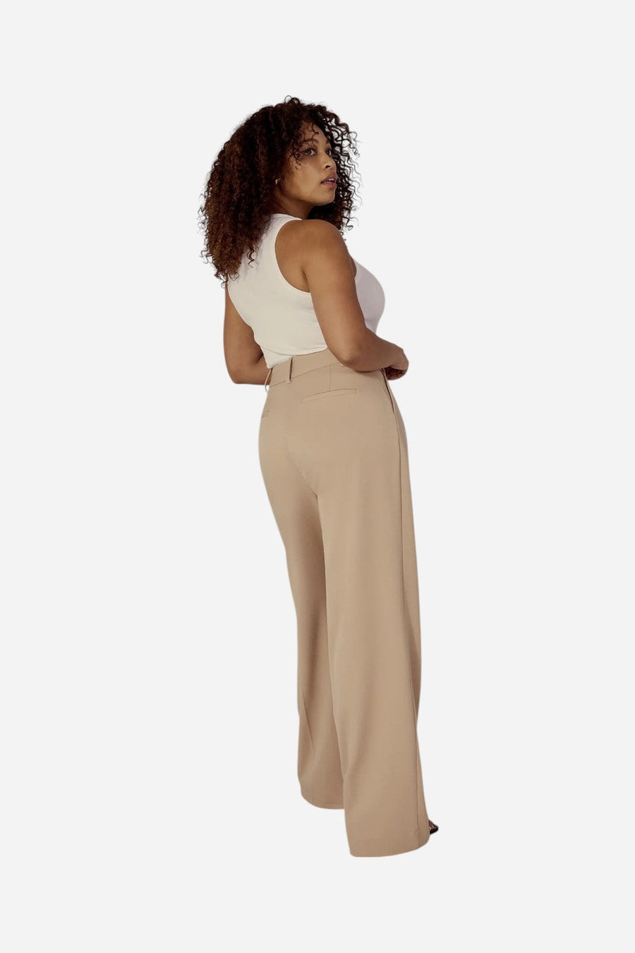 Favorite Daughter The Favorite Pant in Beige – alternate