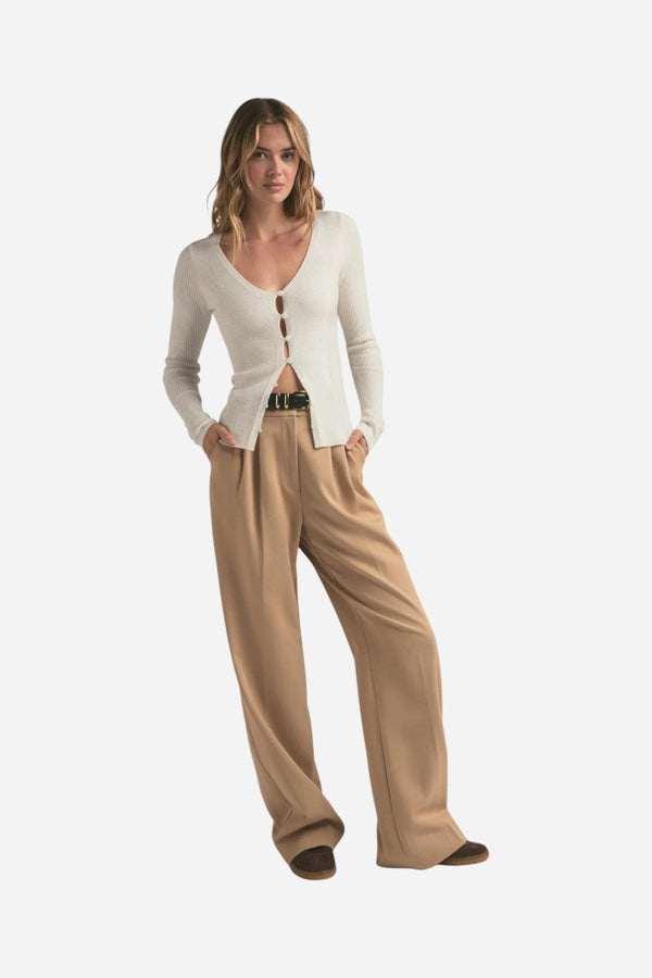 Favorite Daughter The Favorite Pant in Beige