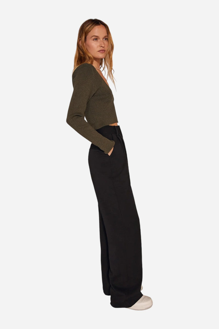 Favorite Daughter The Favorite Pant Black – detail