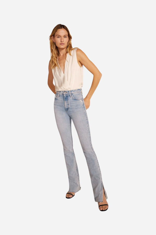 Favorite Daughter The Sleeveless Date Blouse in Ivory