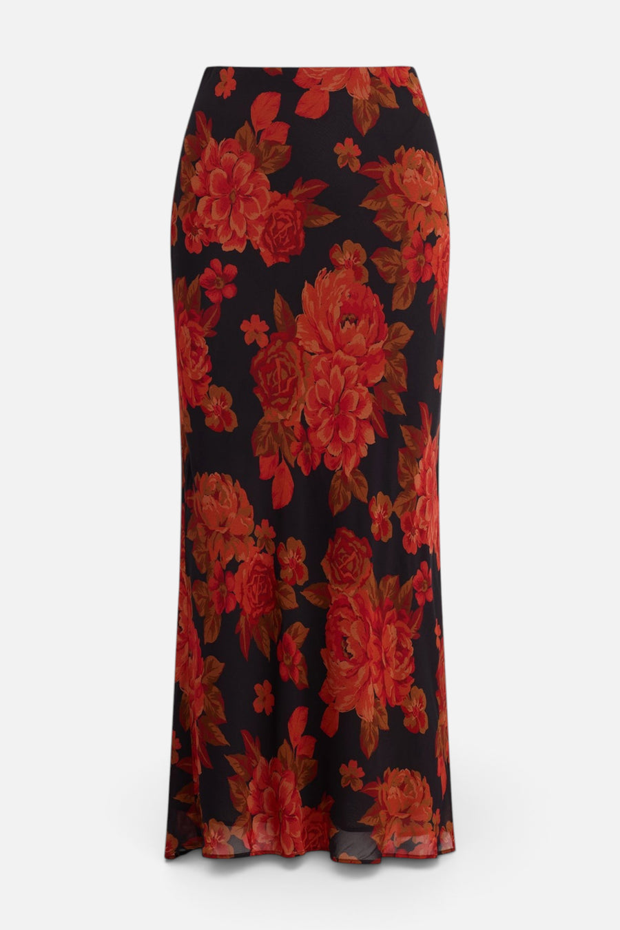 Favorite Daughter Women's The Favorite Skirt in Wine Floral – front view