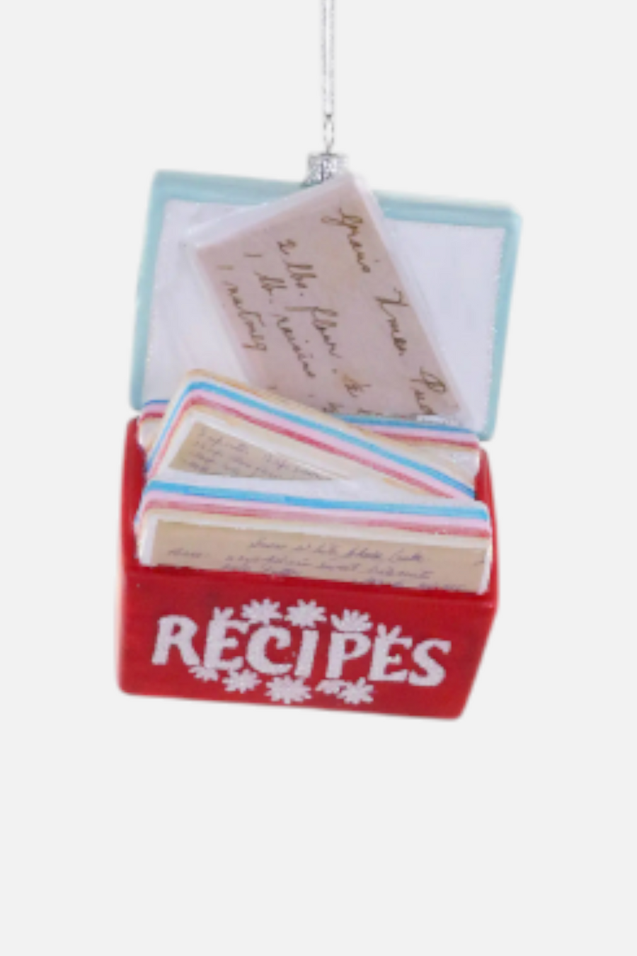 Favorite Recipes Ornament – back view