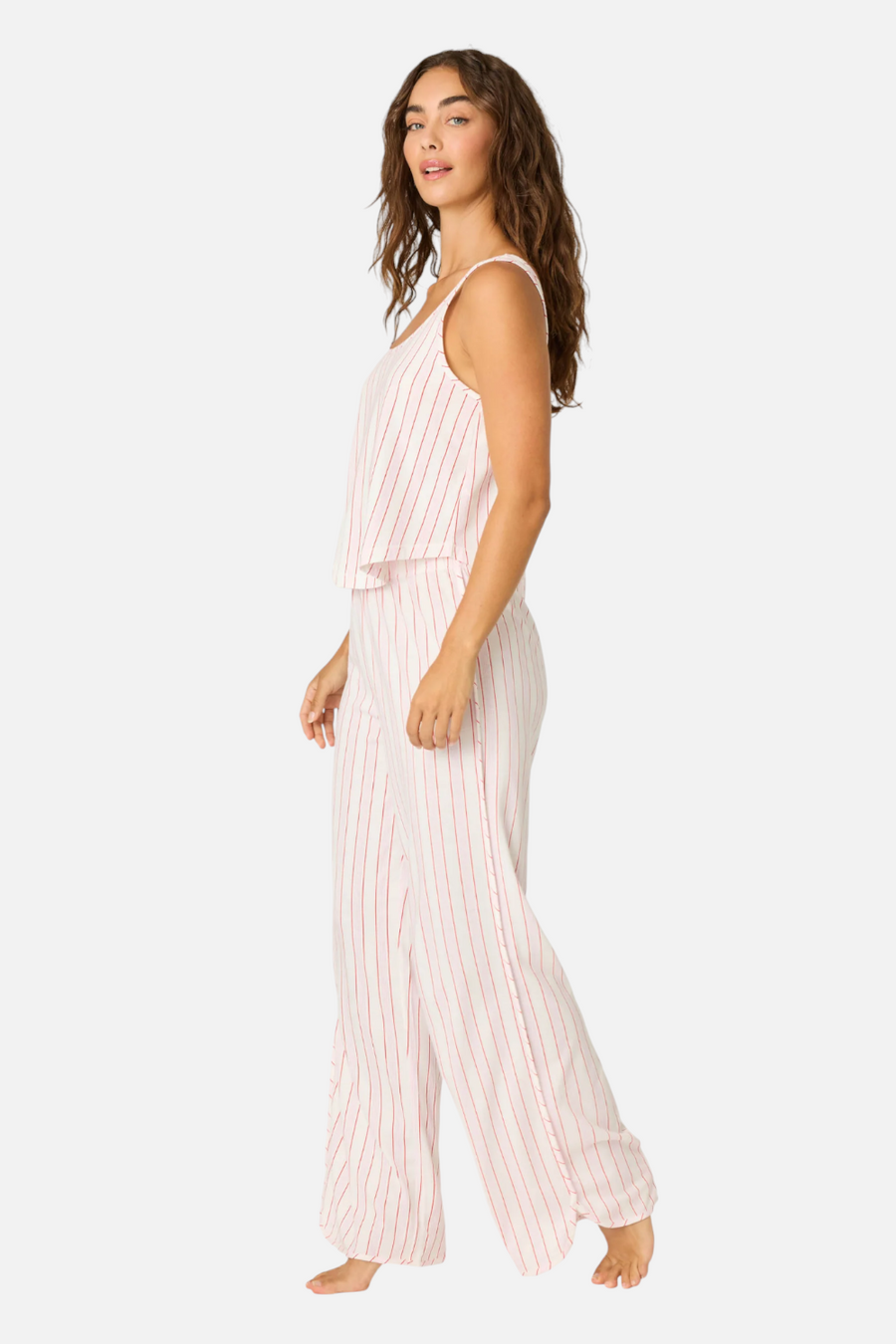 PJ Salvage Women's Feeling Loved Striped PJ Set