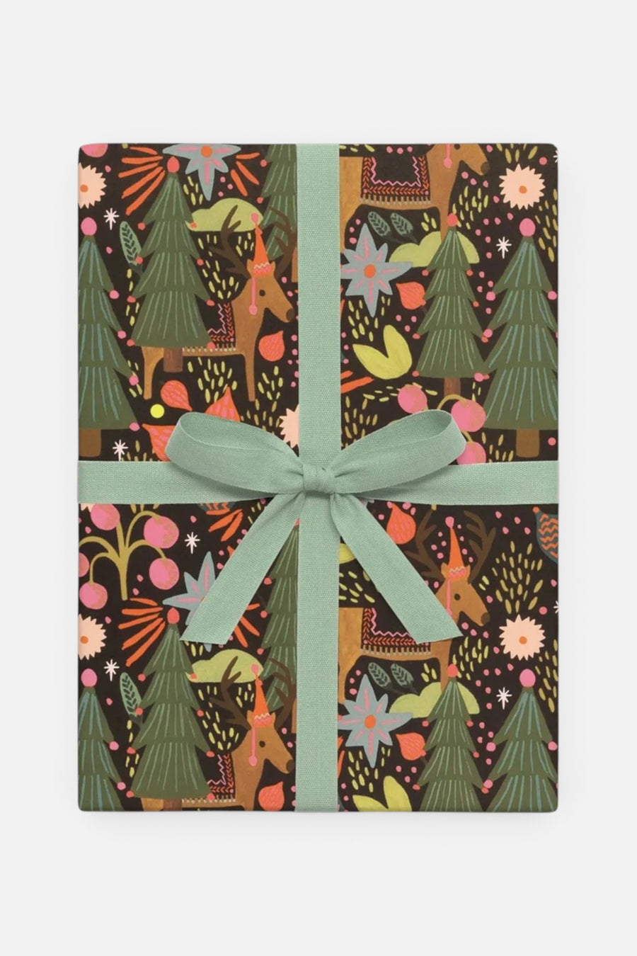 Feliz Navidad Wrapping Sheets – front view