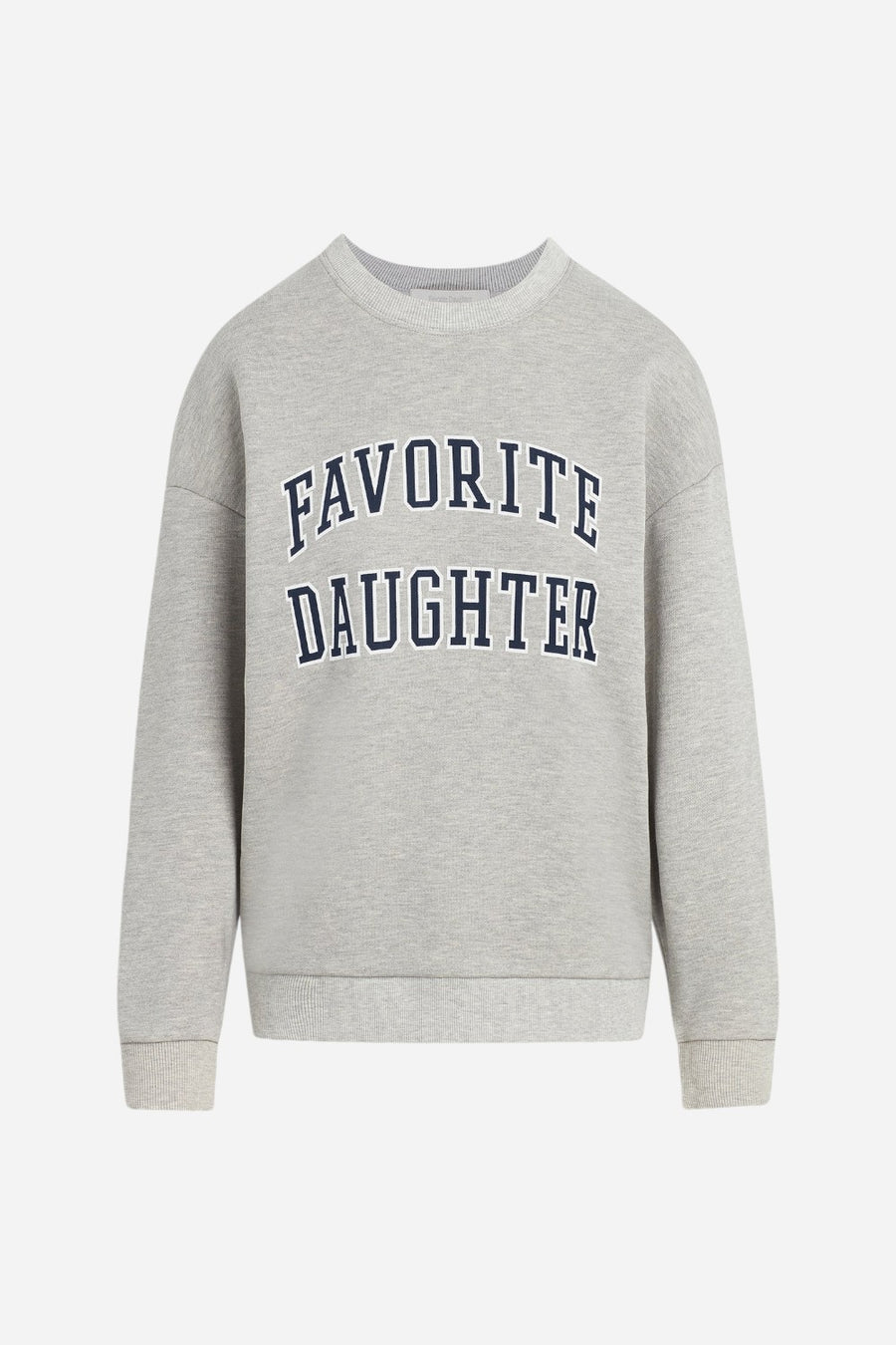 Favorite Daughter Collegiate Sweatshirt in Heather Grey