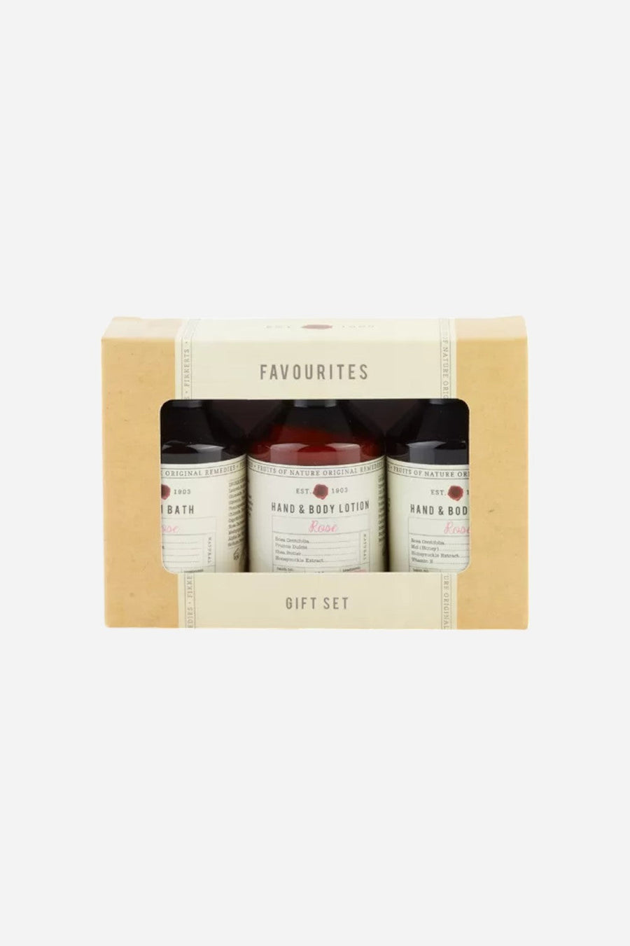 Fikkerts England Favorites Gift Set - 3 x 100ml (3.5fl.oz) – side view