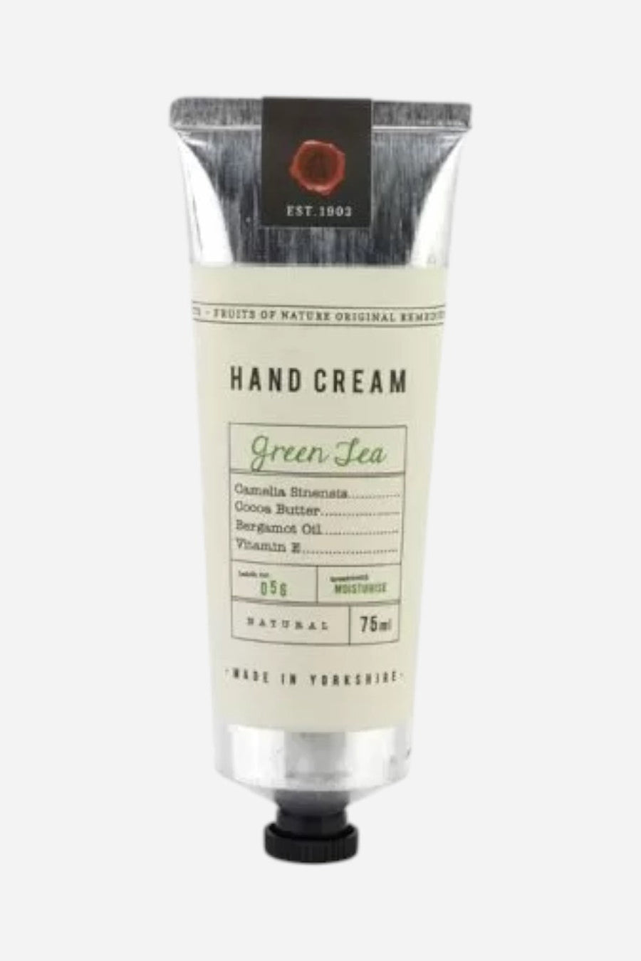 Fikkerts England Fruits of Nature Hand and Nail Cream 75ml (2.5fl.oz) – back view