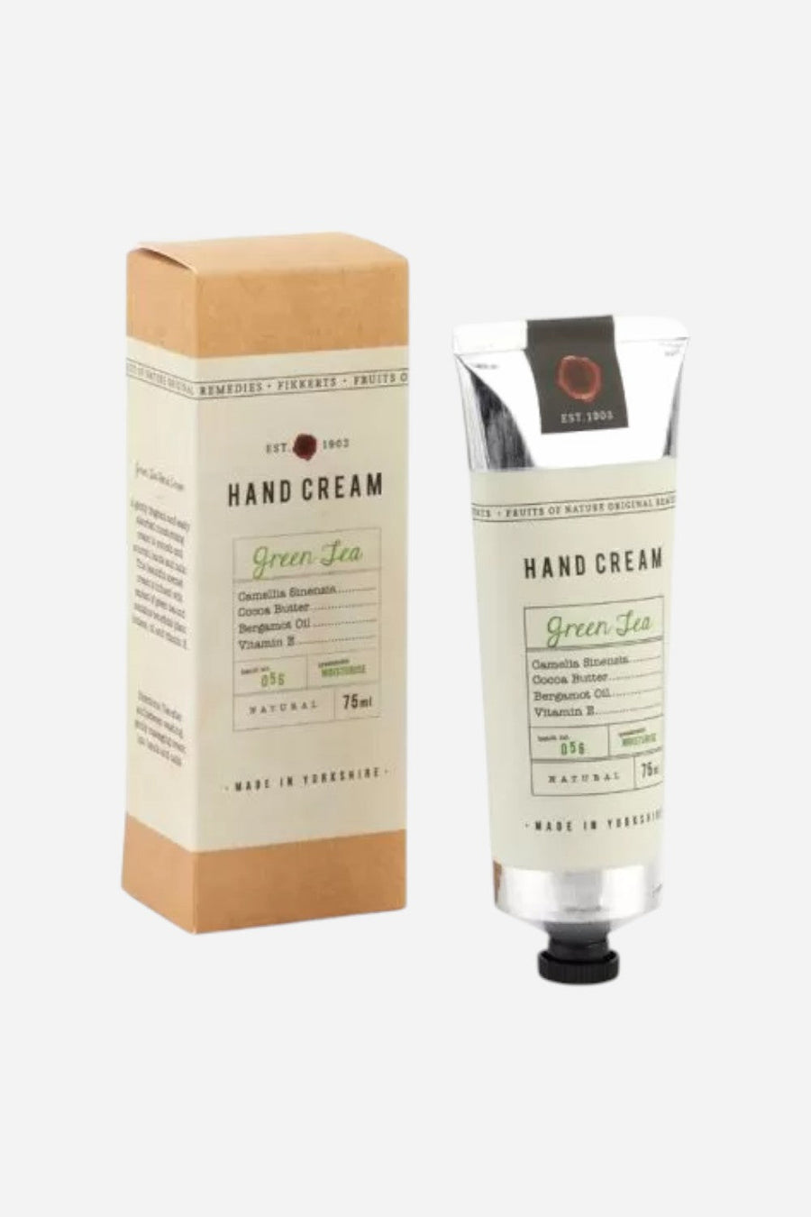 Fikkerts England Fruits of Nature Hand and Nail Cream 75ml (2.5fl.oz) – front view
