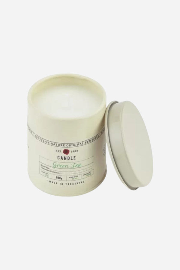 Fikkerts England Green Tea Small Candle Tin