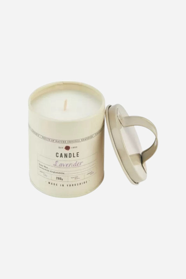 Fikkerts England Lavender Large Candle Tin