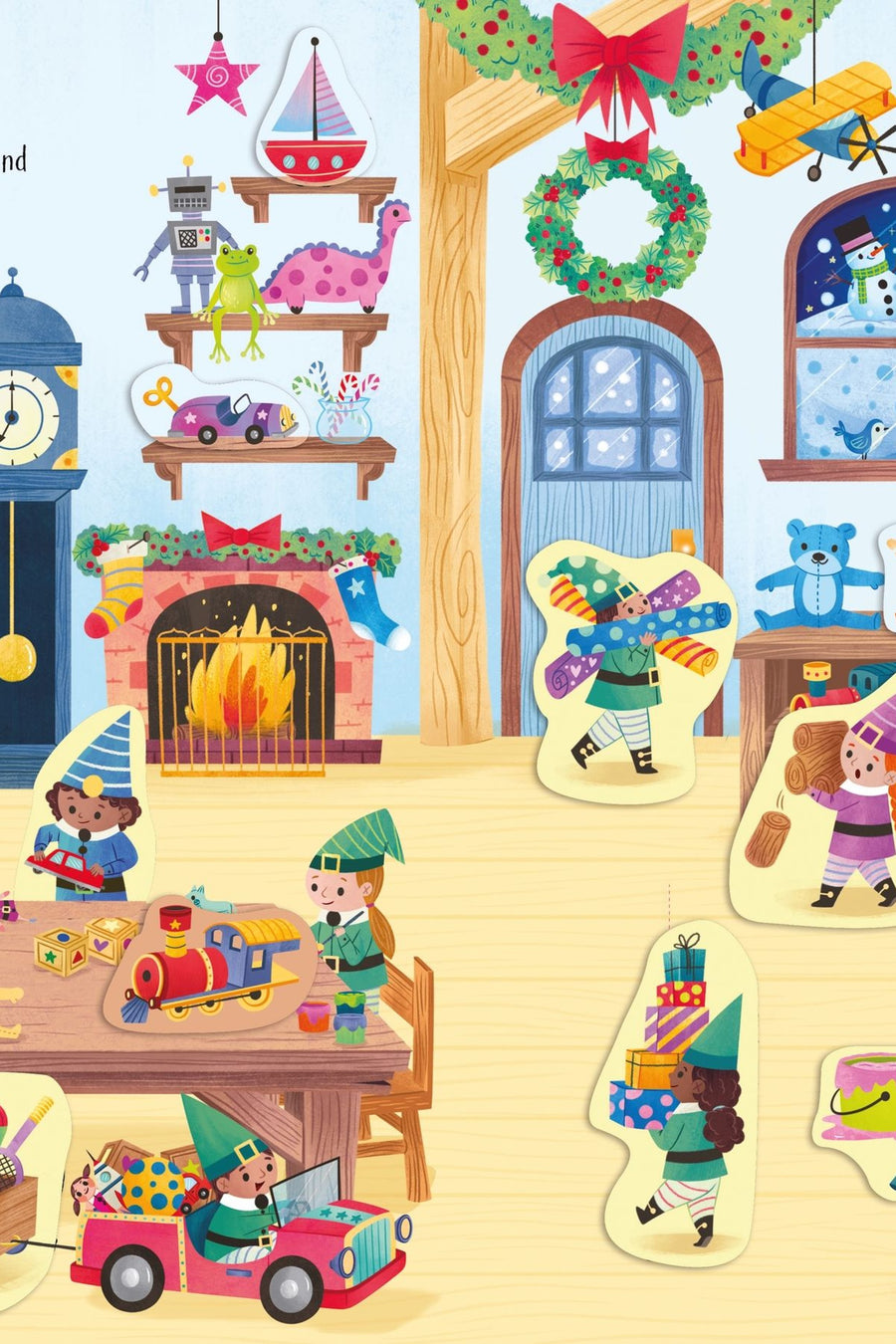 First Sticker Book Christmas – detail