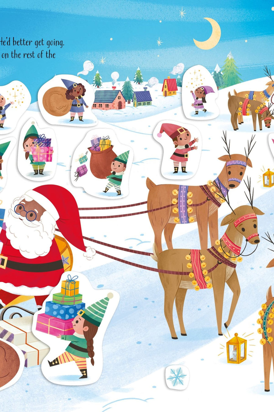 First Sticker Book Christmas – detail