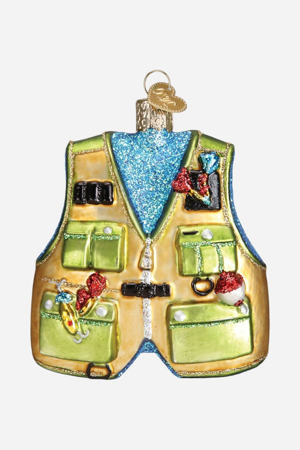 Fishing Vest Ornament