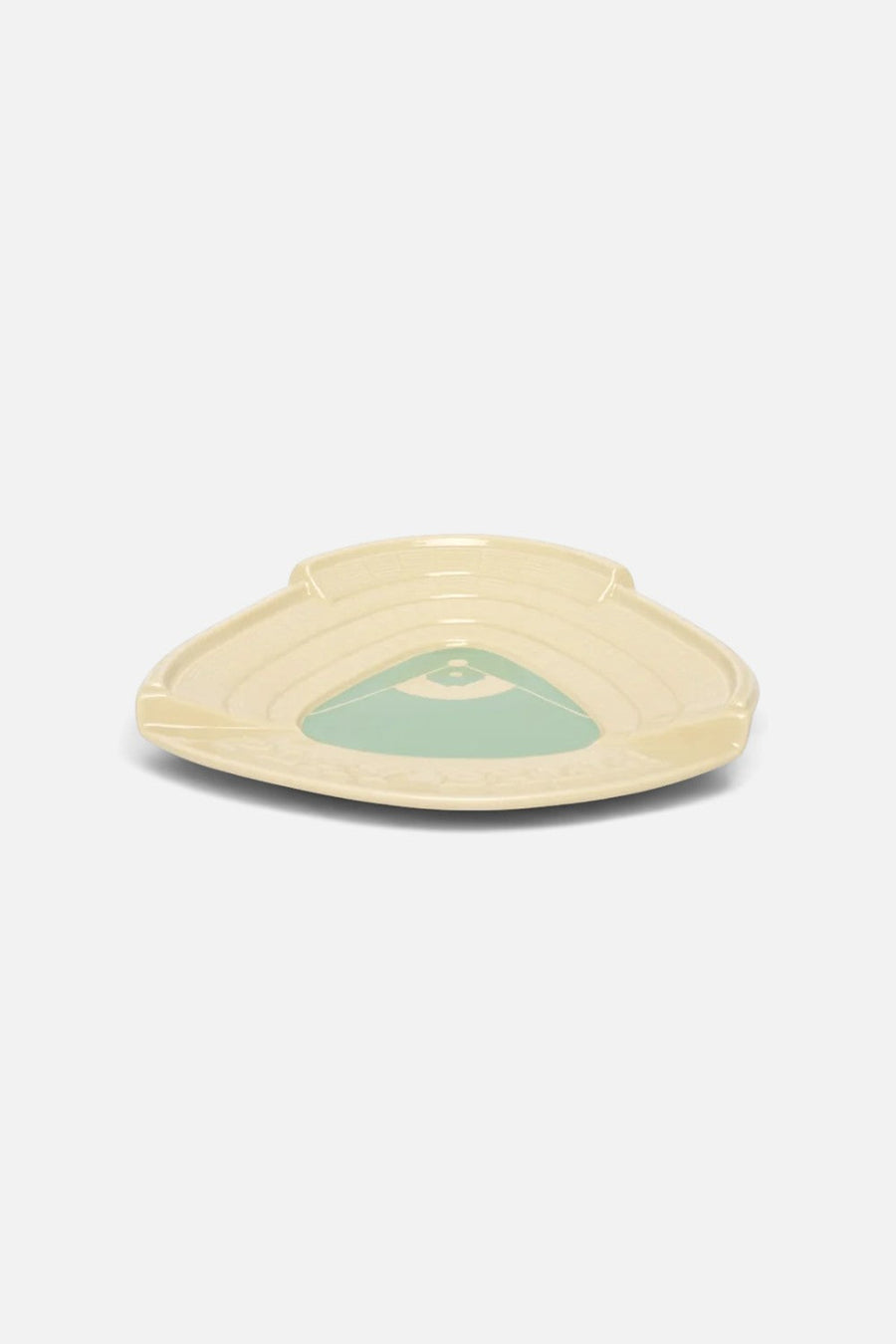Fishs Eddy Play Ball Soap Dish – side view