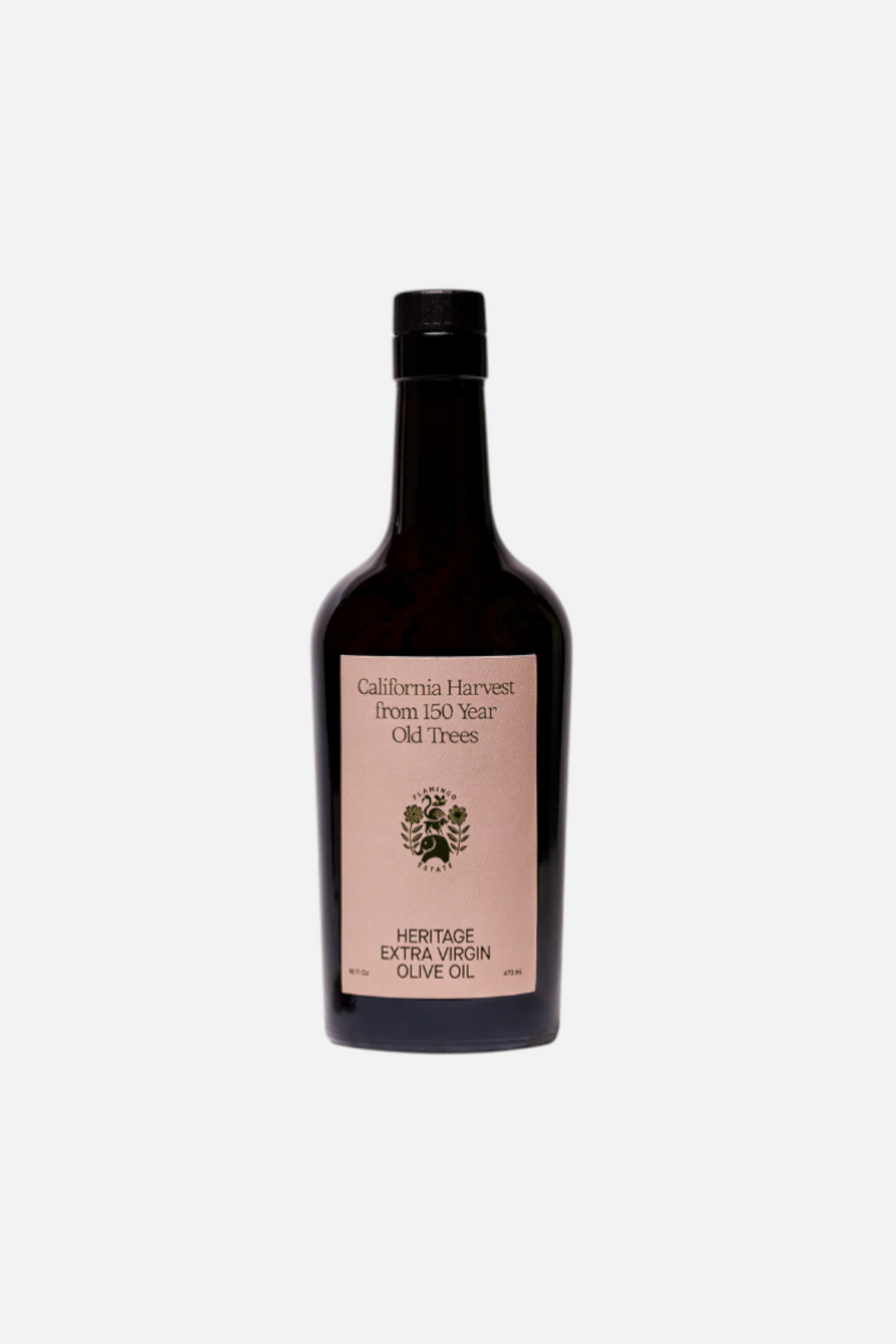 Flamingo Estate Heritage Extra Virgin Olive Oil – front view