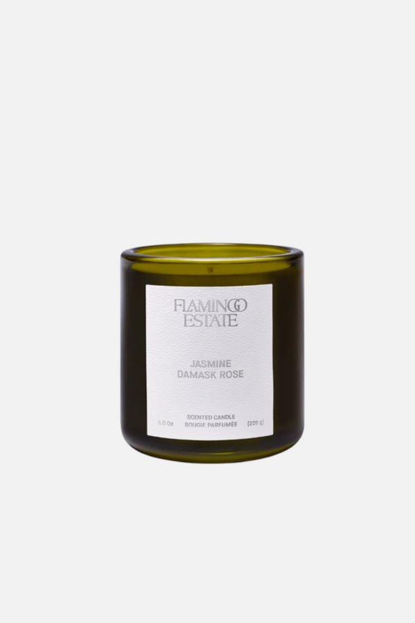 Flamingo Estate Jasmine Damask Rose Candle