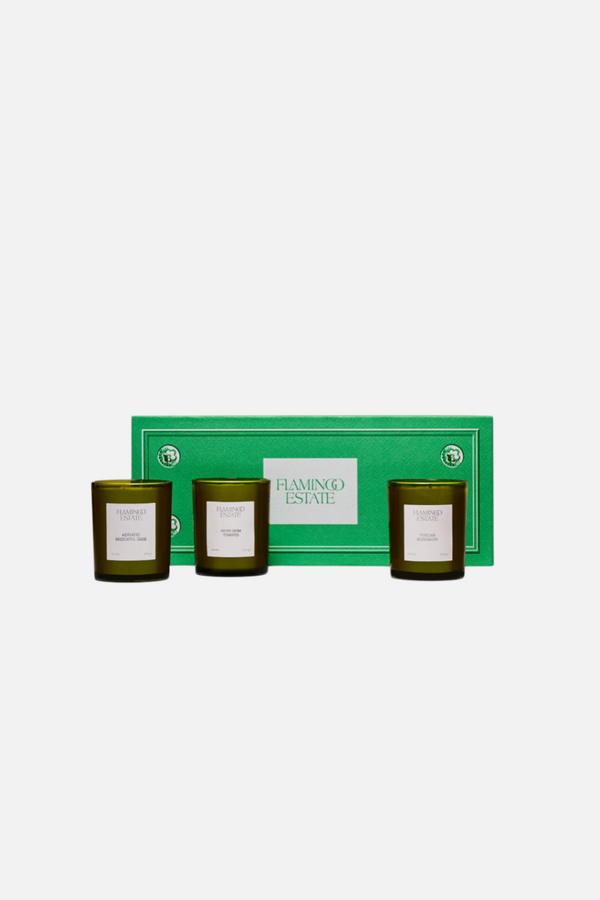 Flamingo Estate Mini Three Sisters Candle Set