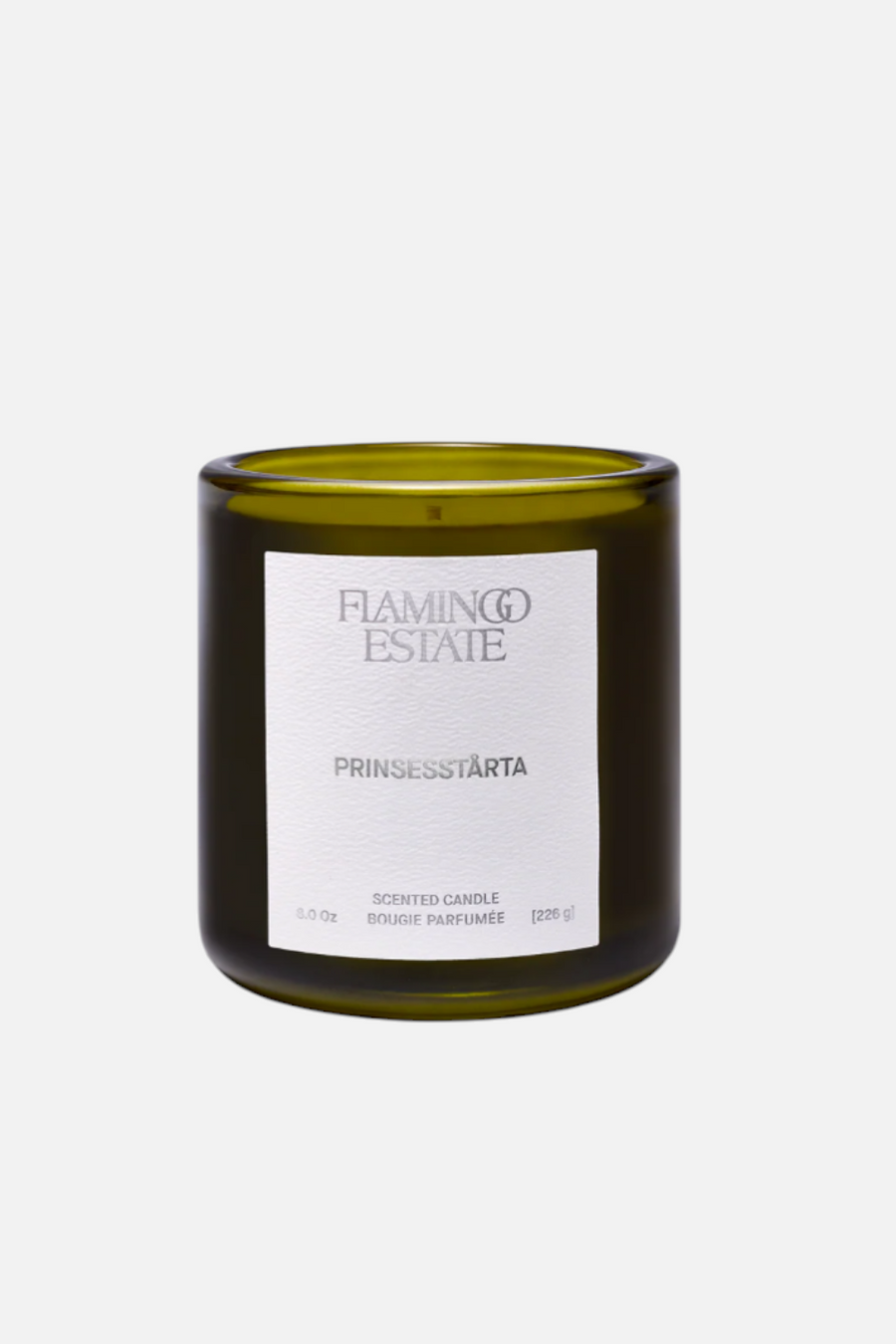Flamingo Estate Prinsesstarta Candle – front view