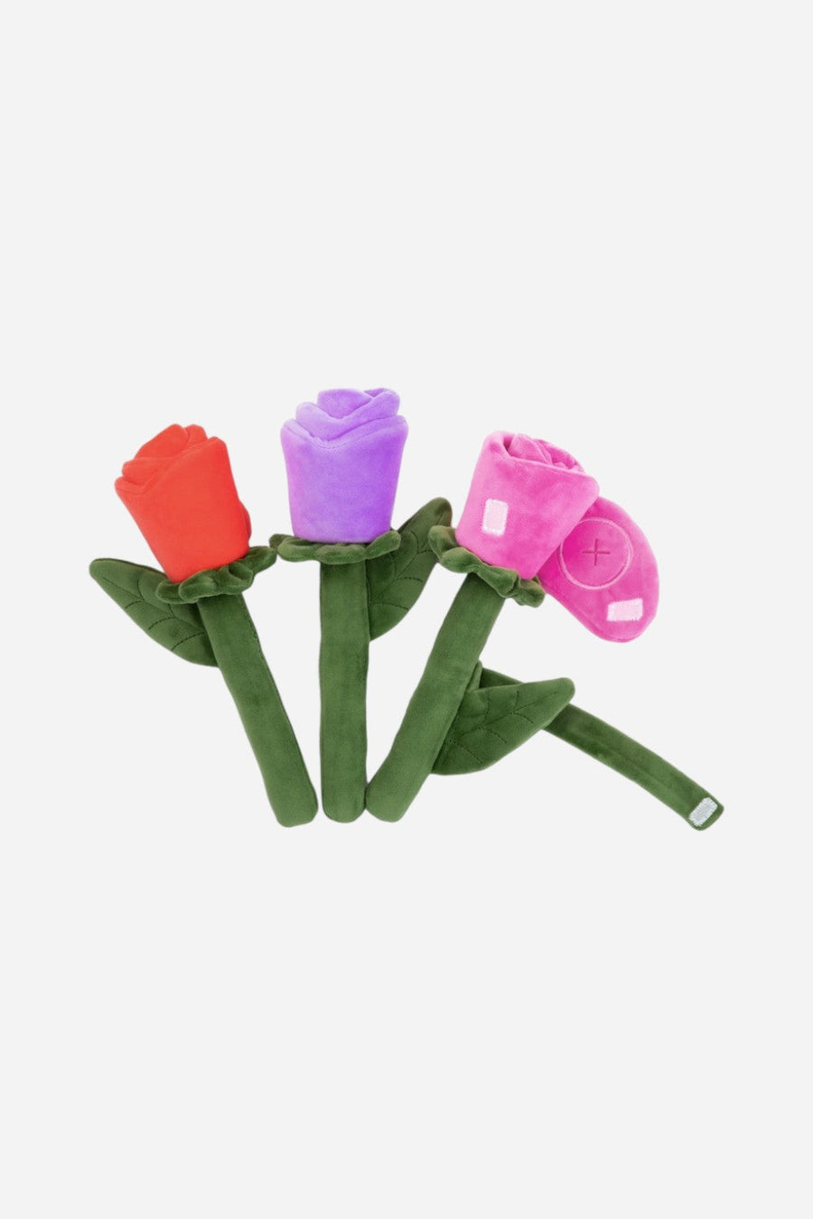 Foggy Dog Bouquet of Roses Snuffle Interactive Dog Toy – back view
