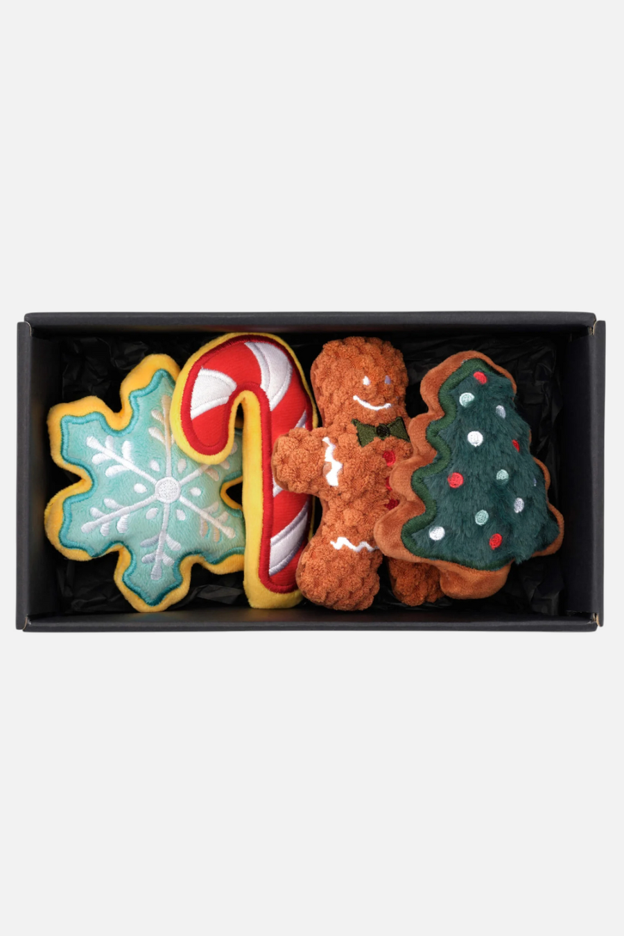 Foggy Dog Christmas Cookie Dog Toys – back view
