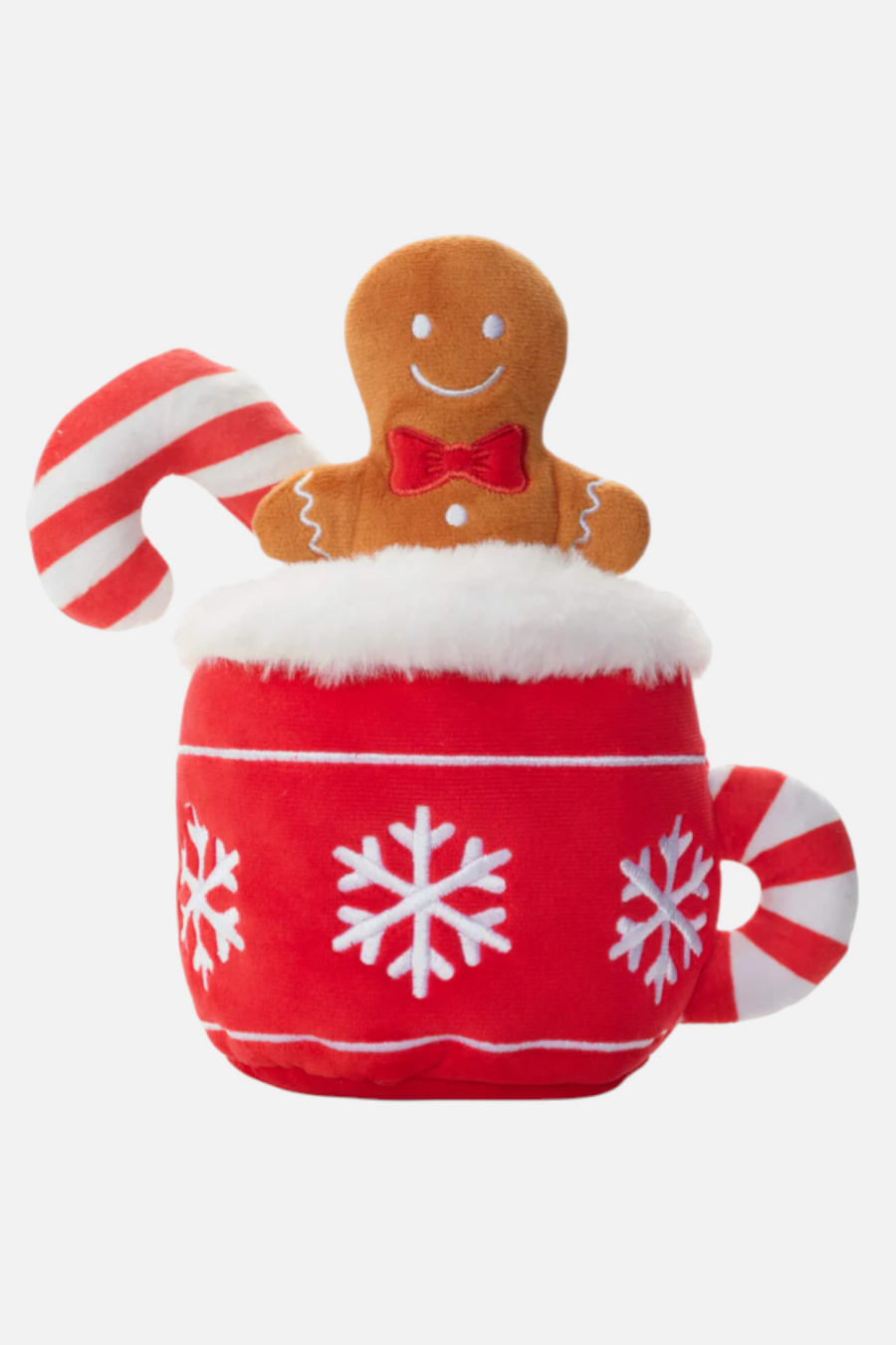 Foggy Dog Holiday Hot Cocoa Interactive Snuffle Dog Toy – front view