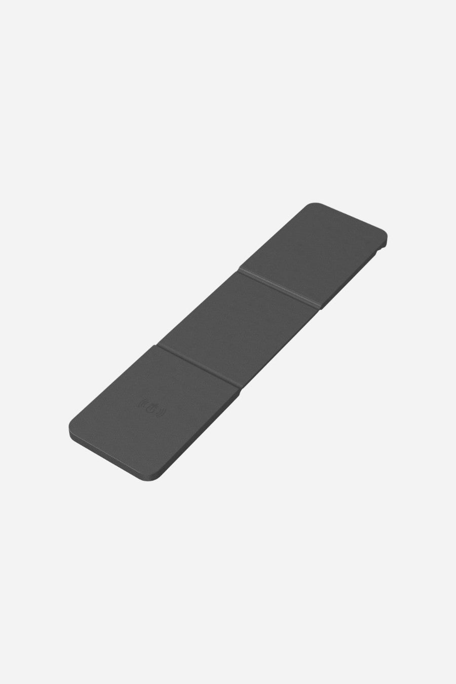 Folding Leather Charge Stand – back view