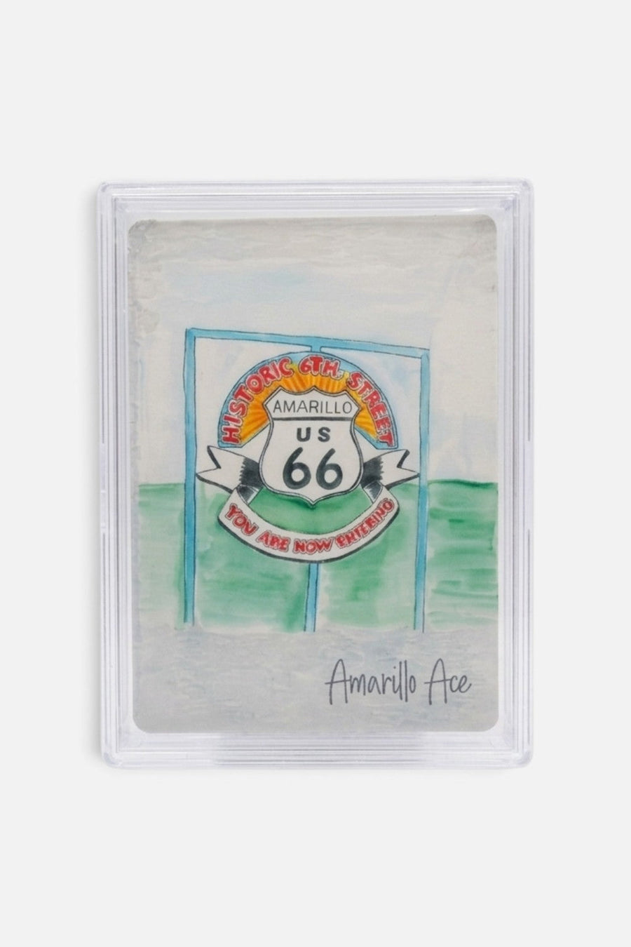 Fort 52 Amarillo Ace Playing Cards – front view