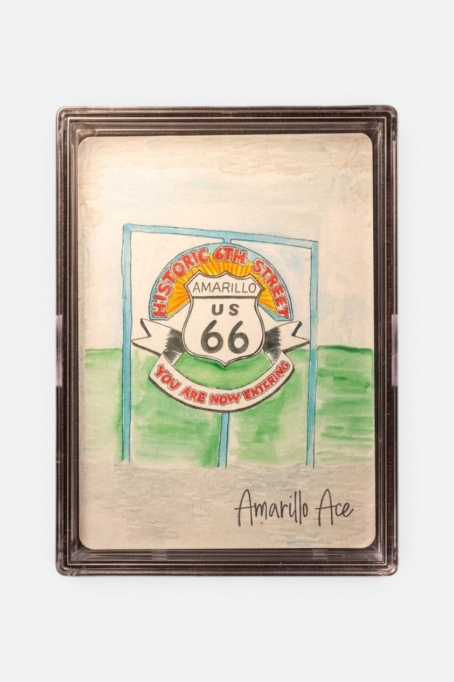 Fort 52 Amarillo Ace Playing Cards – side view