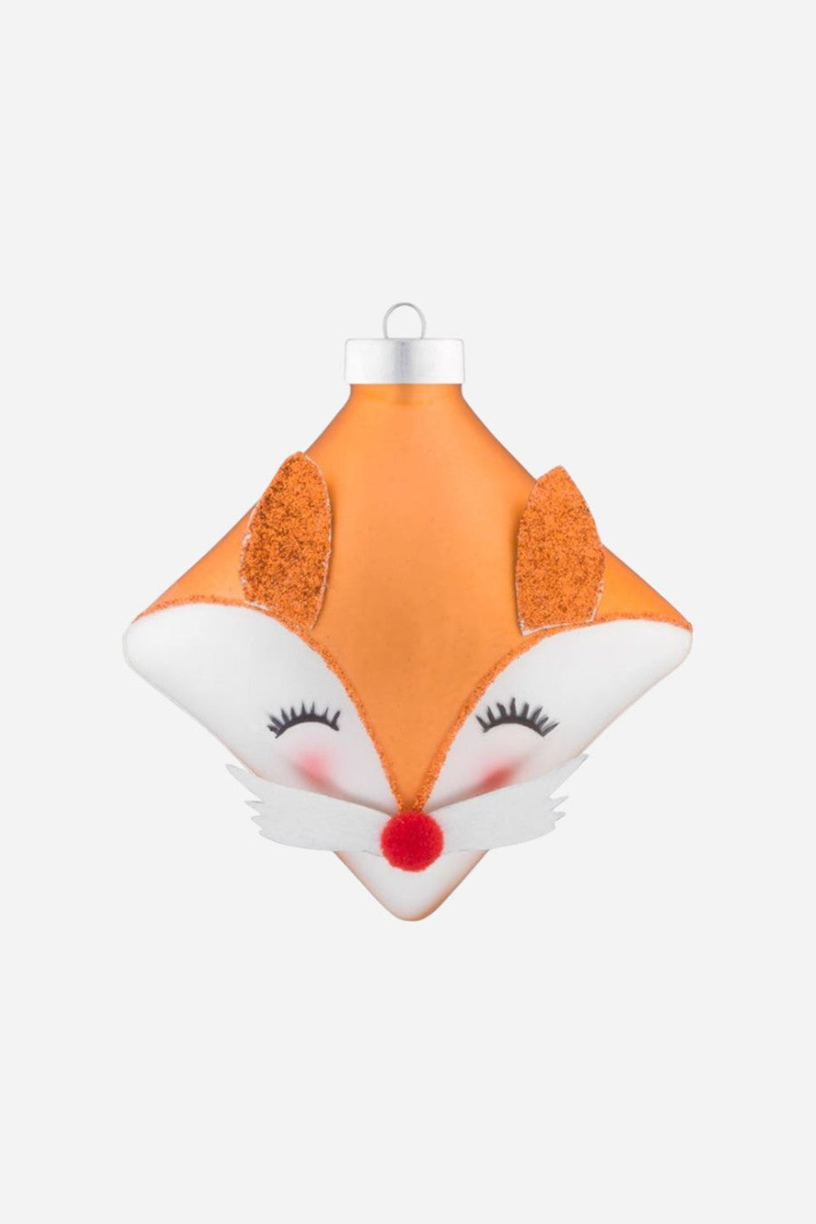 Foxy Diamond Ornament – front view