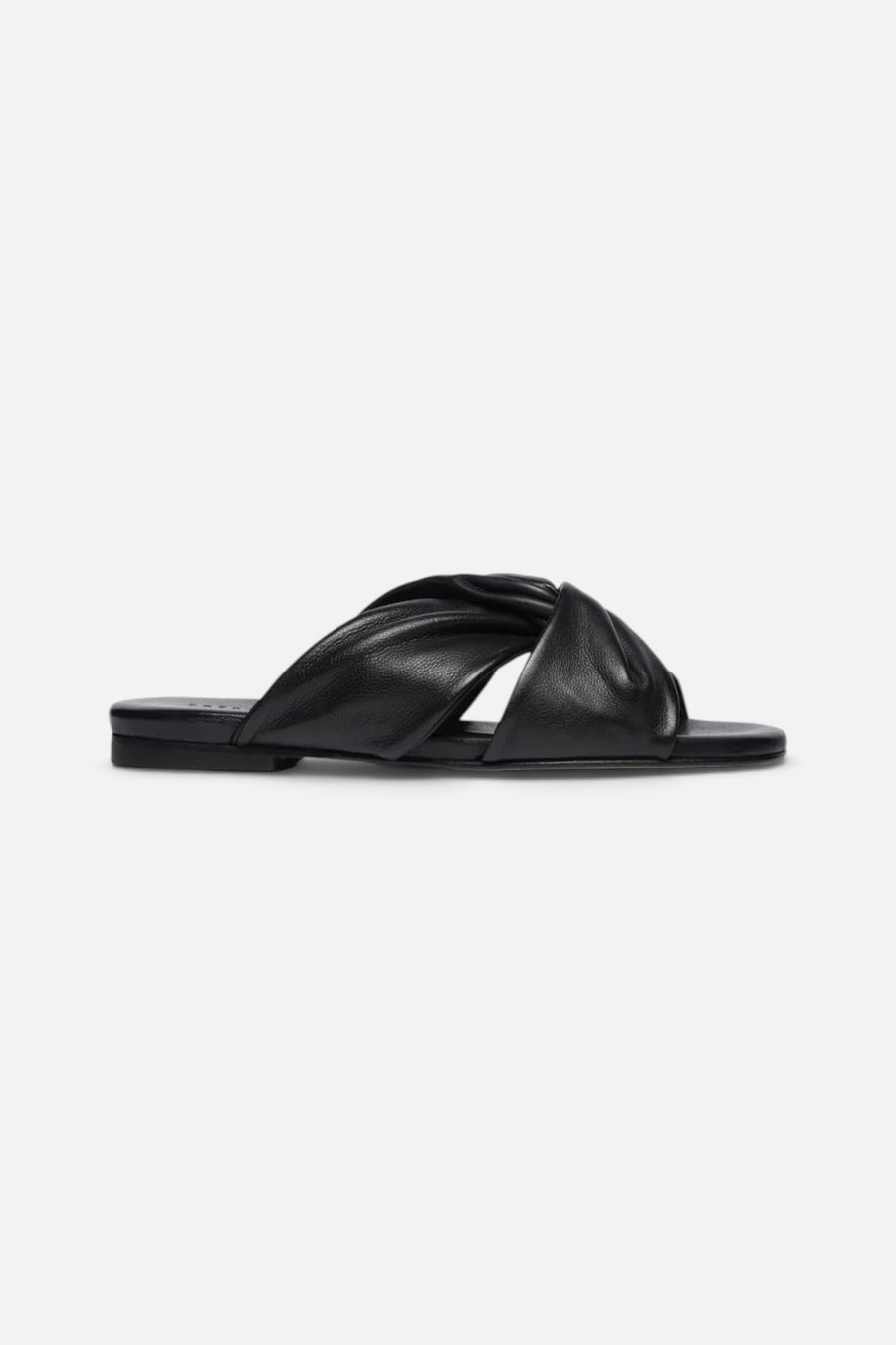 Freda Salvador Carlota Twist Sandals in Black – front view