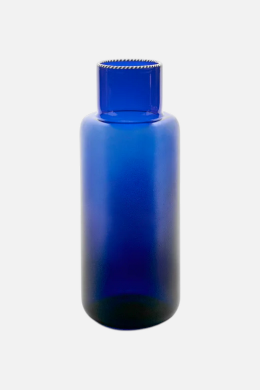 Fredericks & Mae Carafe in Cobalt – front view