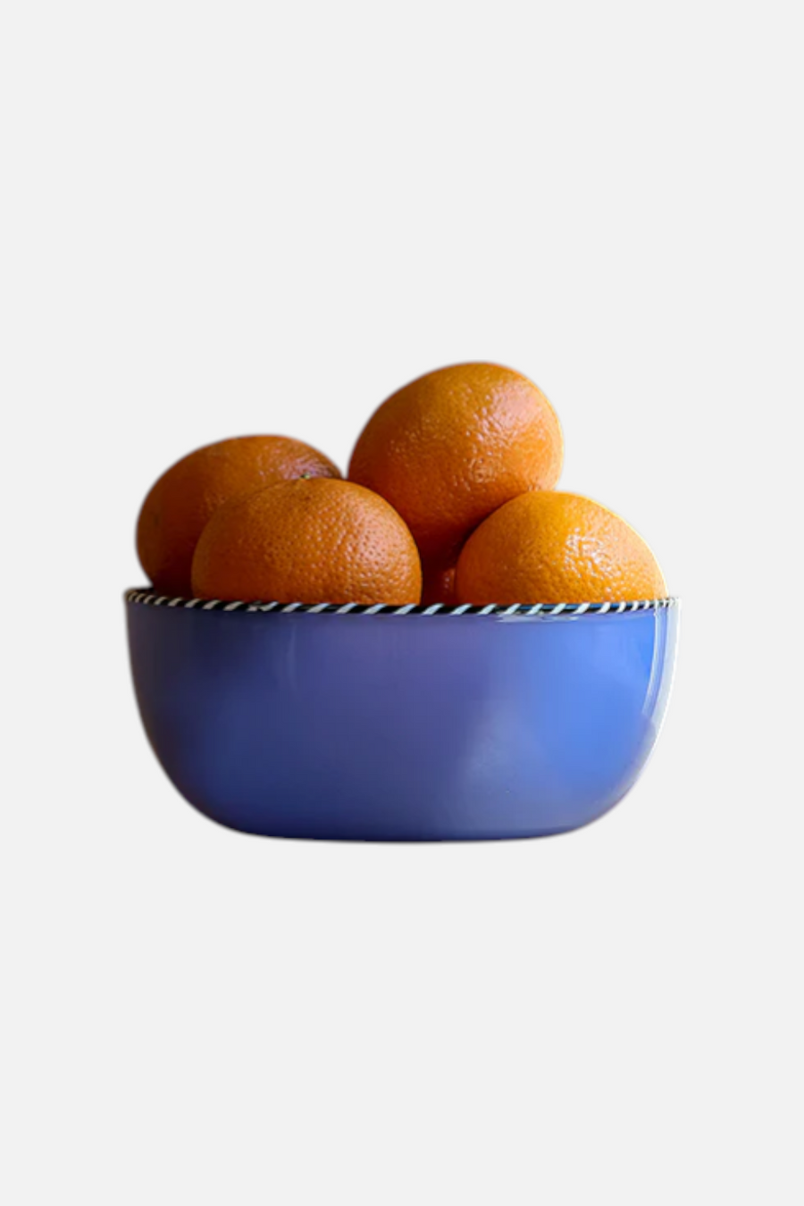 Fredericks & Mae Everyday Bowl in Opaque Blue – back view