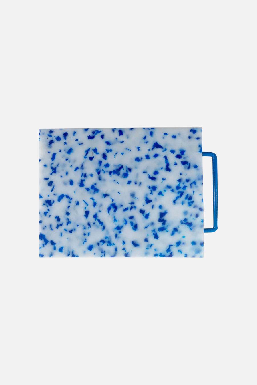 Fredericks & Mae Large Cutting Board in Blue & White – front view