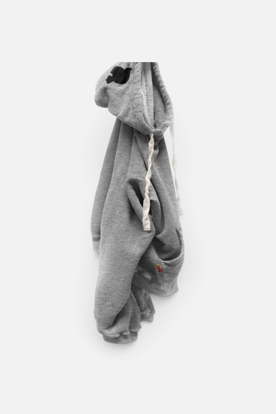 Free City Basicgoodness Light-Terry Hoodie in Heatheryumm – side view