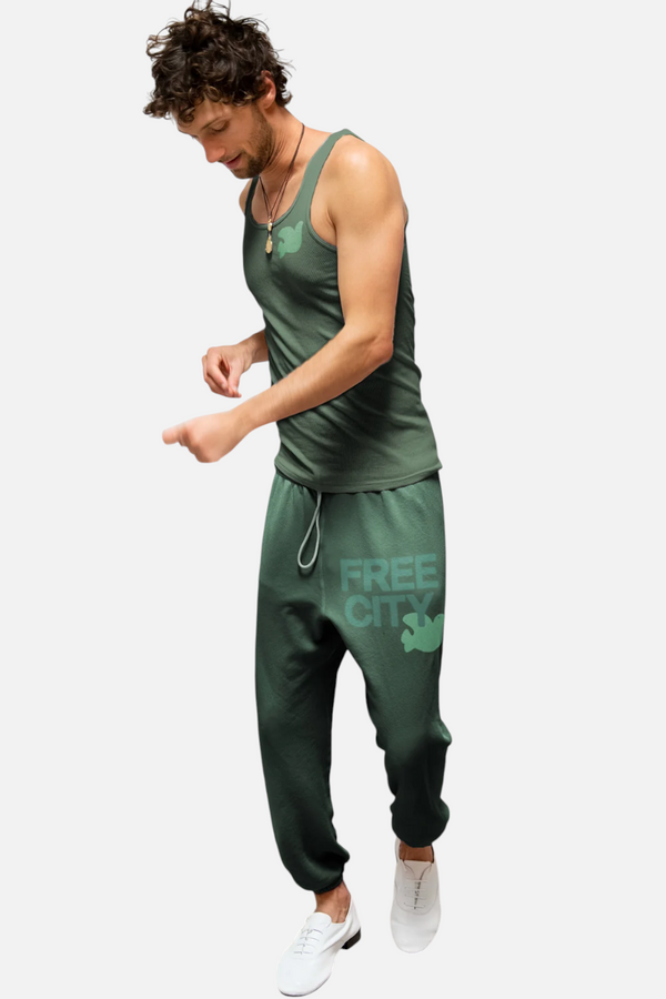 Free City Large Sweatpant in Eatgreen