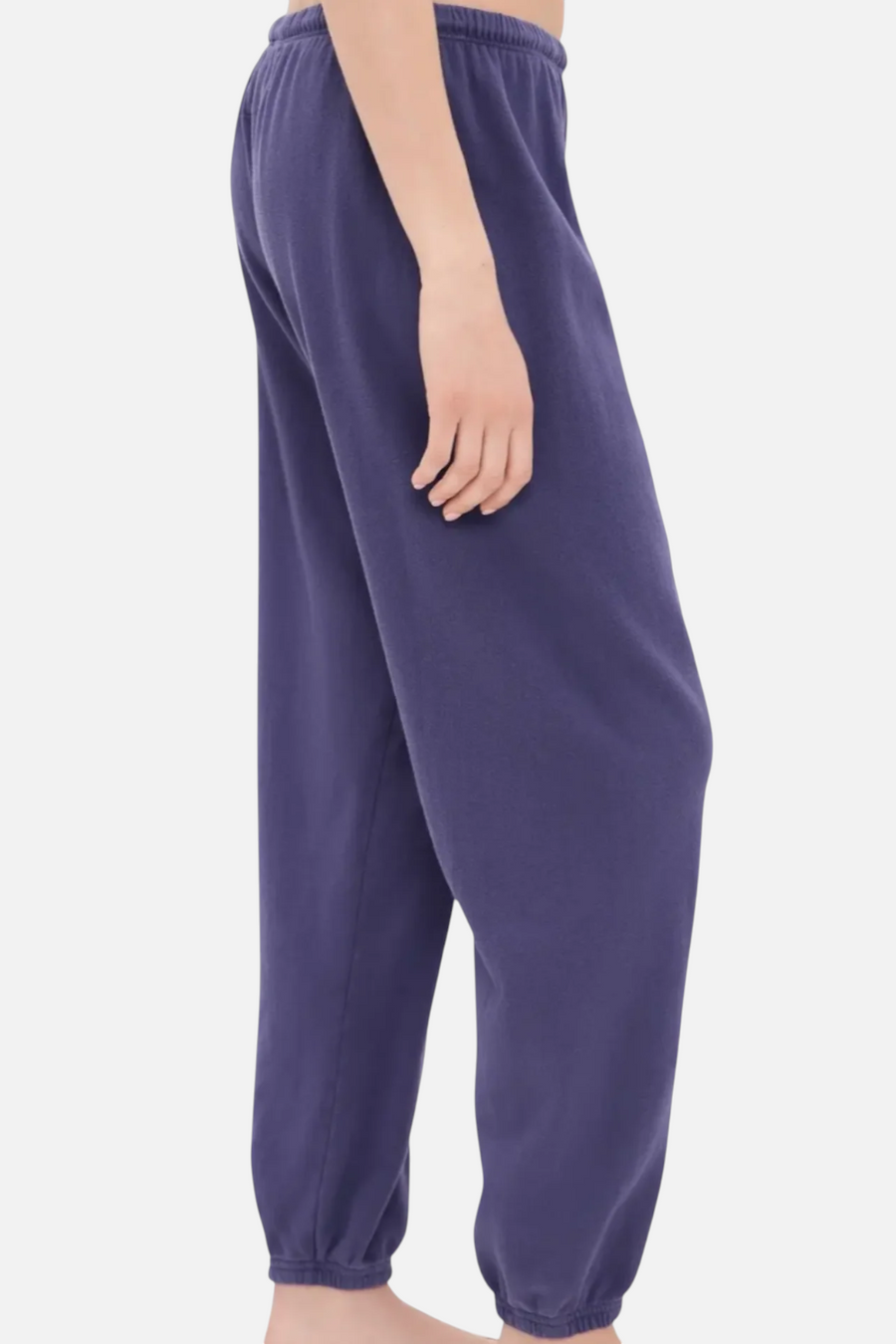 Free City Large Sweatpant in Purple Bushes – back view