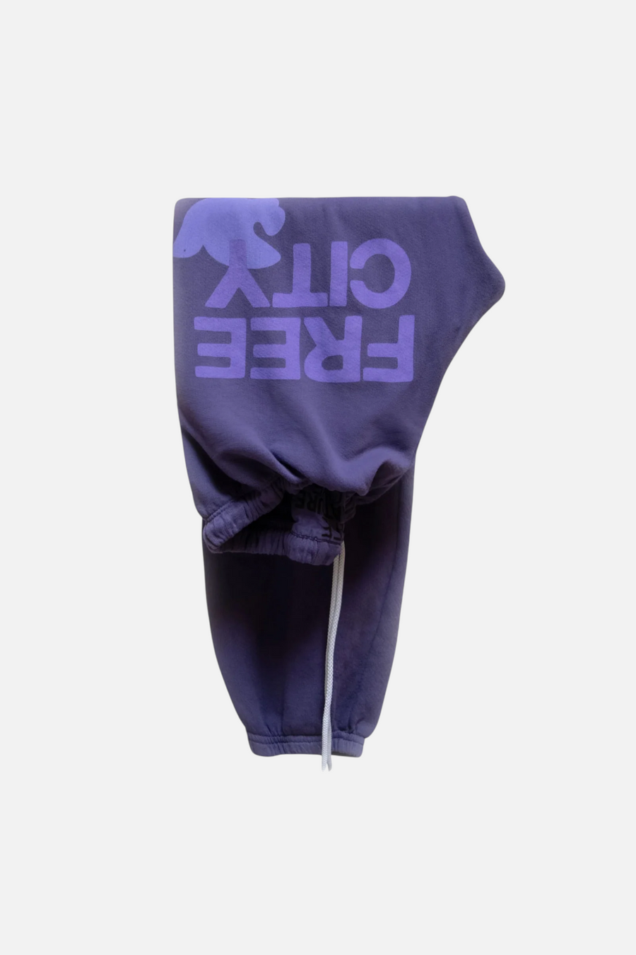 Free City Large Sweatpant in Purple Bushes – side view