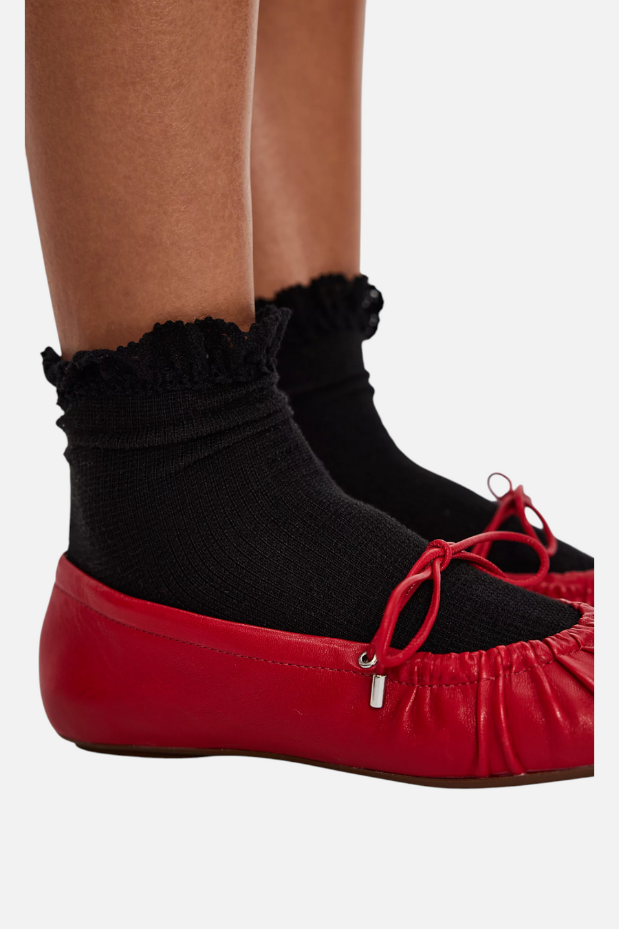 Free People Beloved Waffle Knit Ankle Sock – alternate