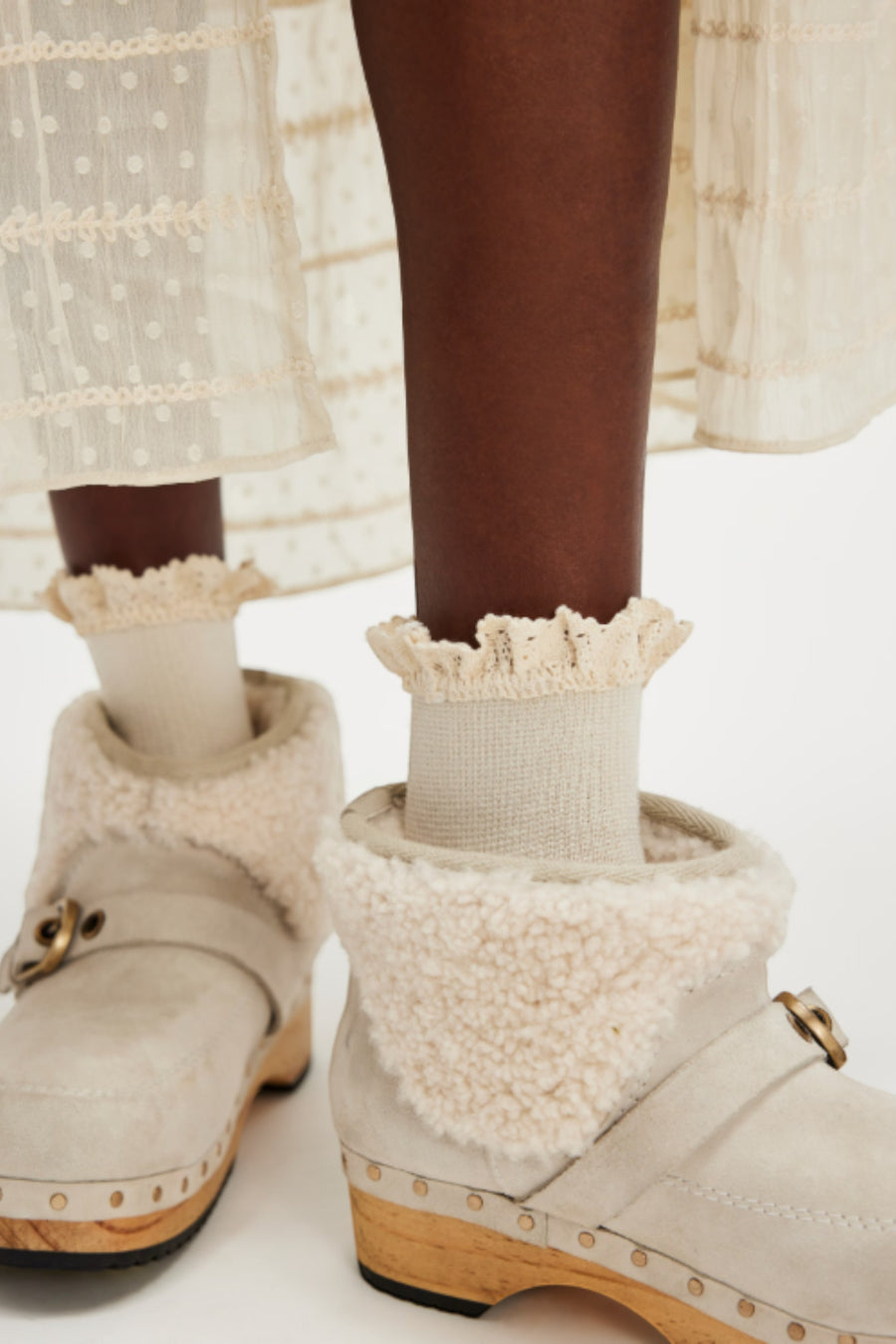 Free People Beloved Waffle Knit Ankle Sock – alternate