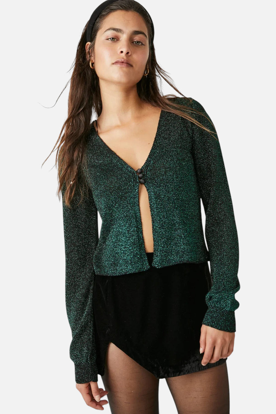 Free People Emmaline Cardi Alpine Combo – front view
