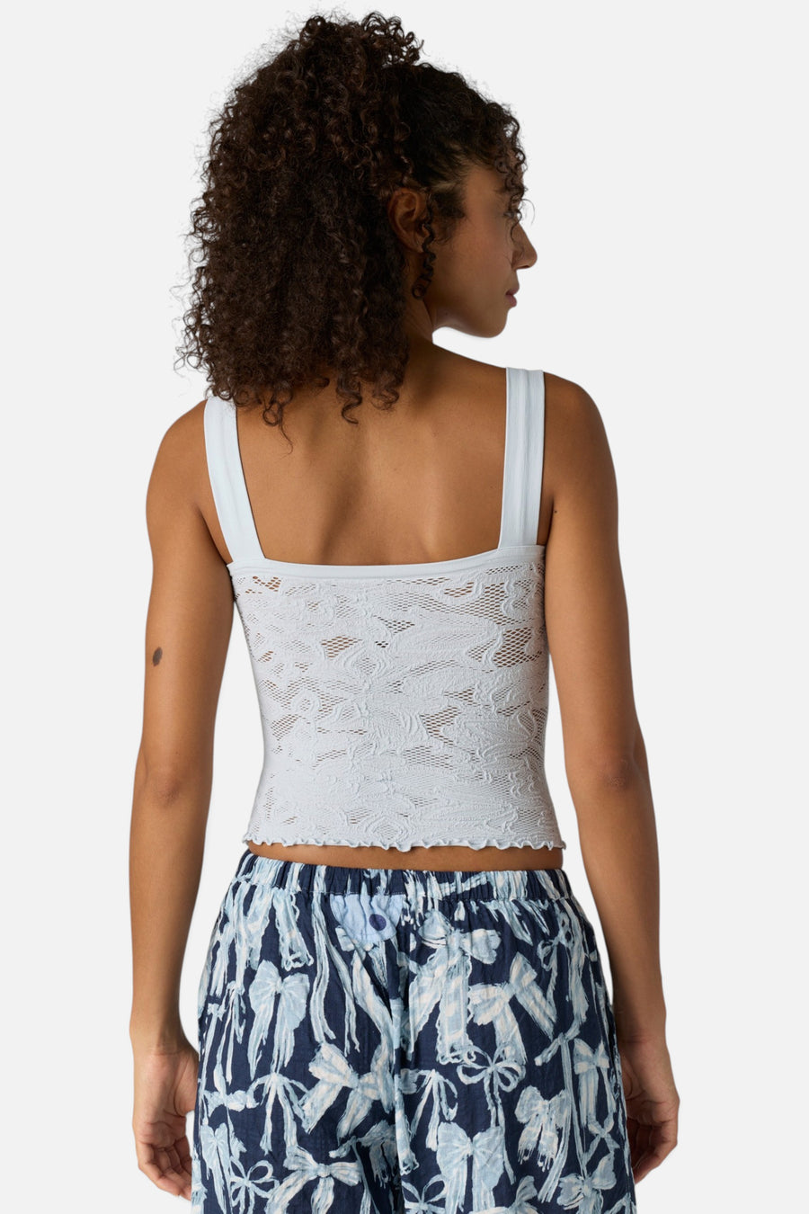 Free People Heirloom Cami in Ice Skating – side view