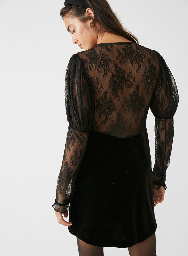 Free People Midnight Hour Mini Blk – side view