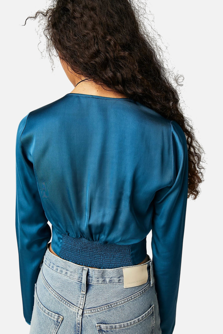 Free People Miraya Top in Corsair – side view
