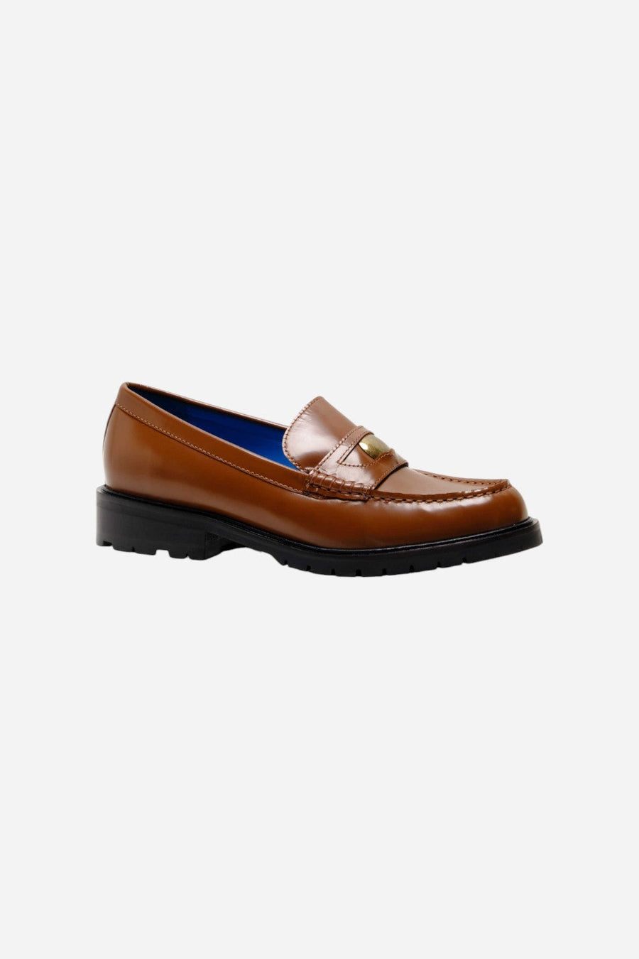Free People Shoes Liv Loafer in Bronzer – front view