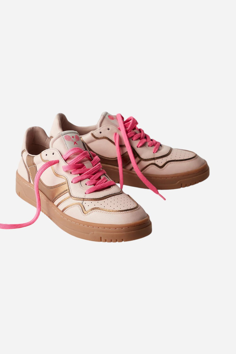 Free People Shoes Retro Thirty Love Sneaker in Cloud Pink Combo – alternate