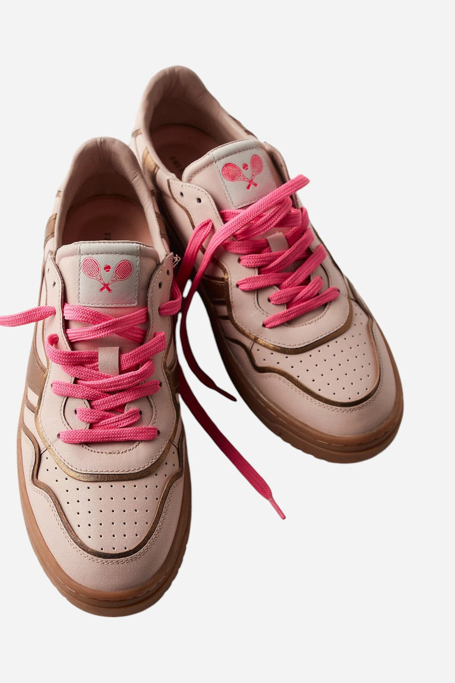 Free People Shoes Retro Thirty Love Sneaker in Cloud Pink Combo – alternate