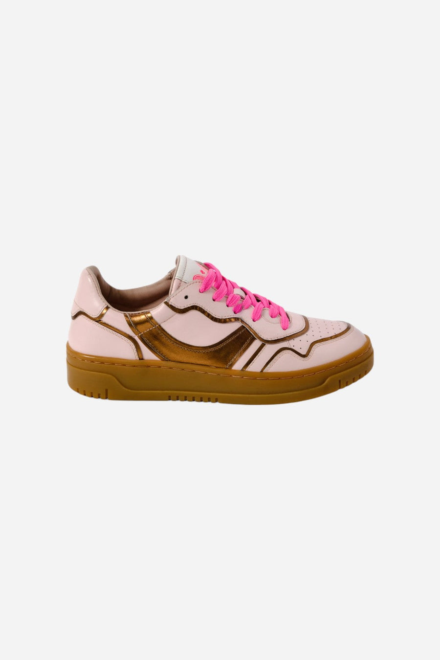 Free People Shoes Retro Thirty Love Sneaker in Cloud Pink Combo – front view